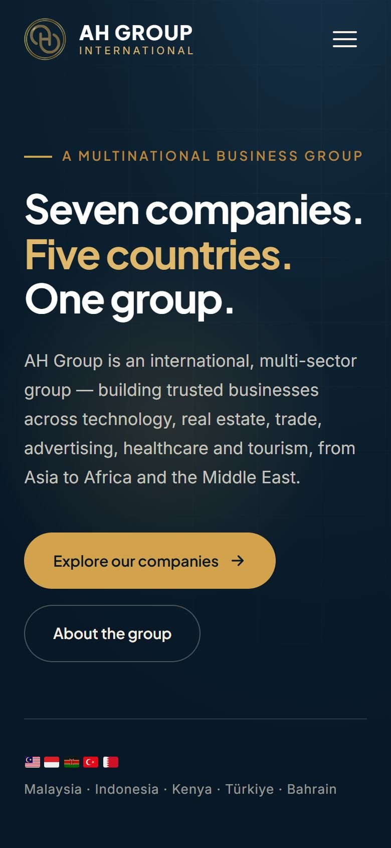 AH Group — mobile