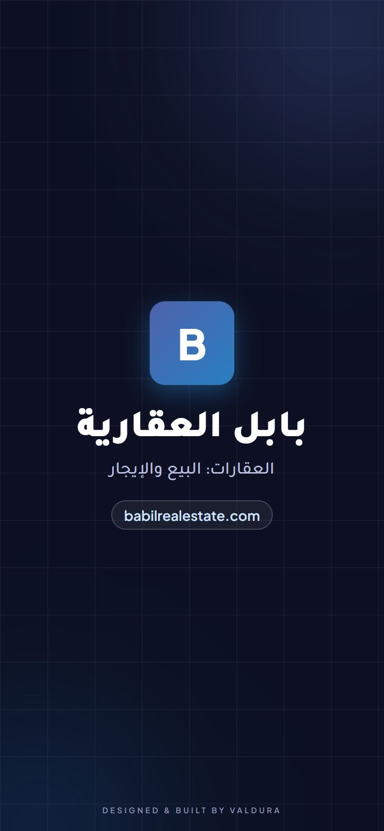 Babil Real Estate — mobile