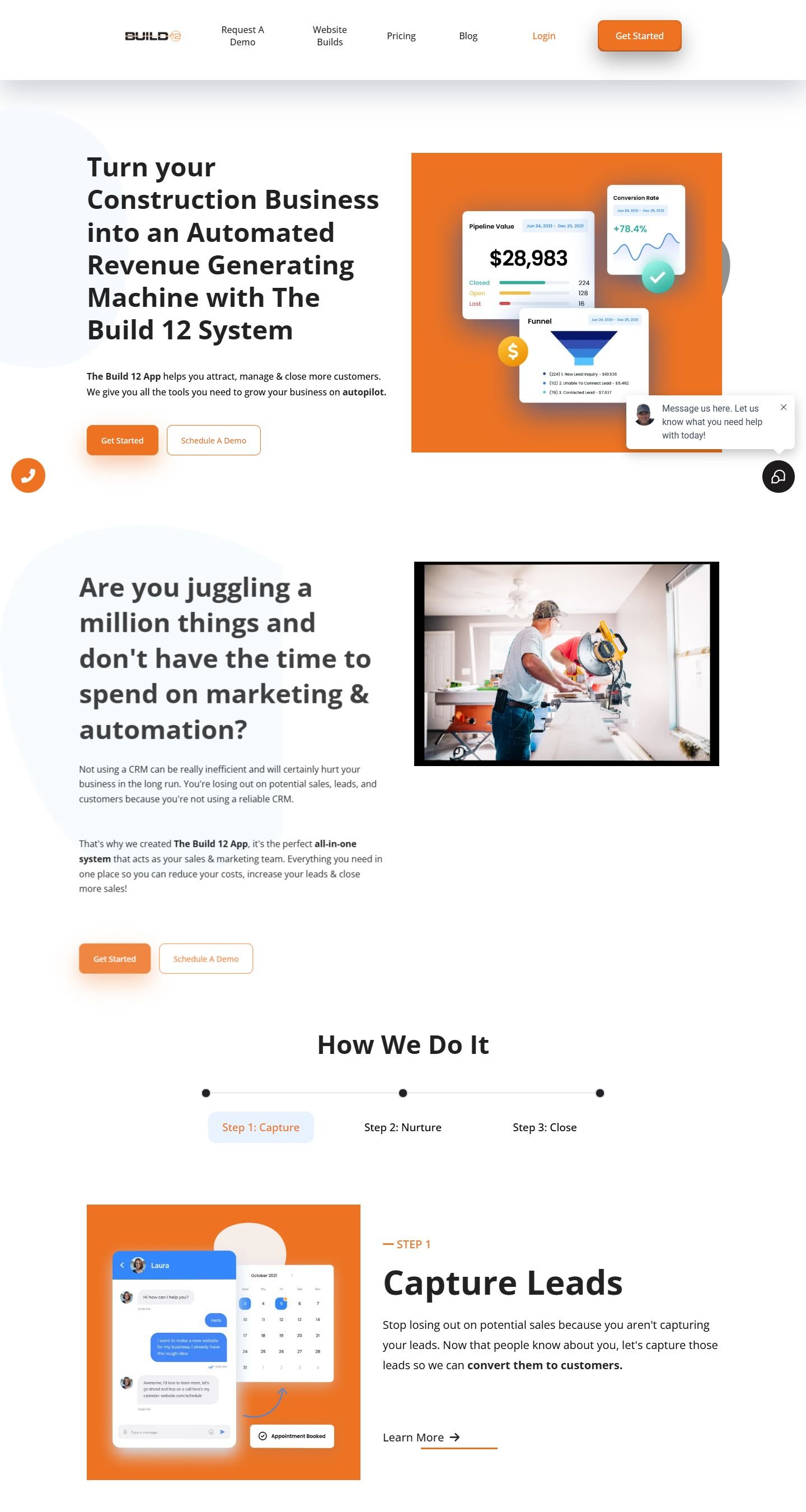 Build12 — homepage