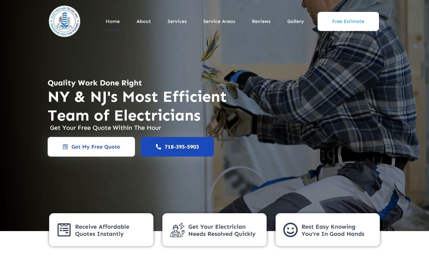 Electrician Techs — website