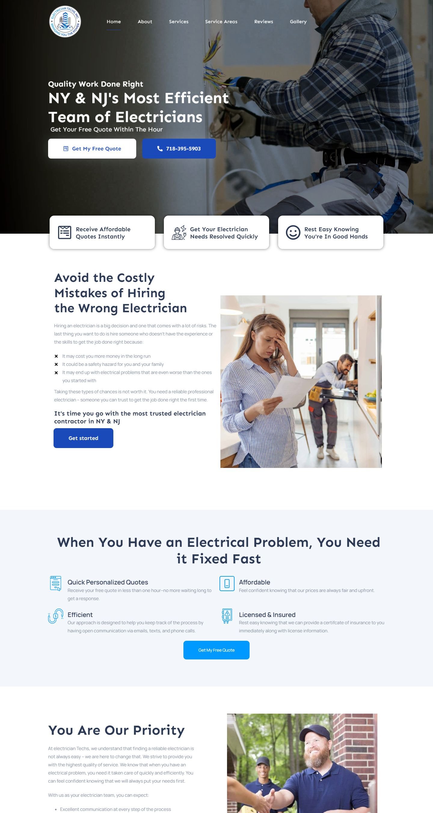 Electrician Techs — homepage