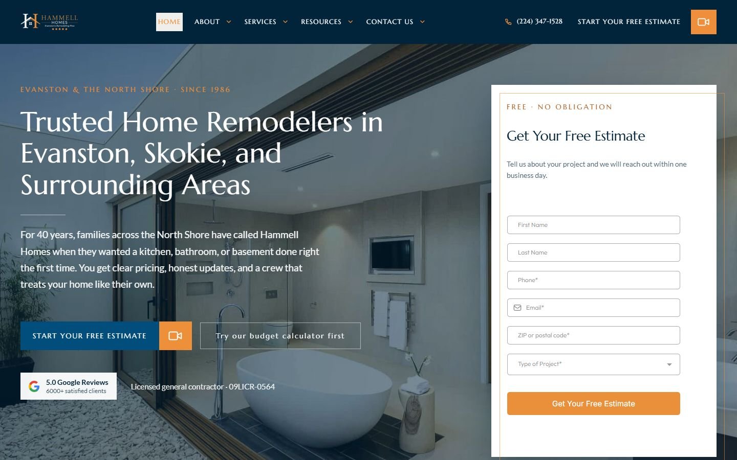 Hammell Homes — website