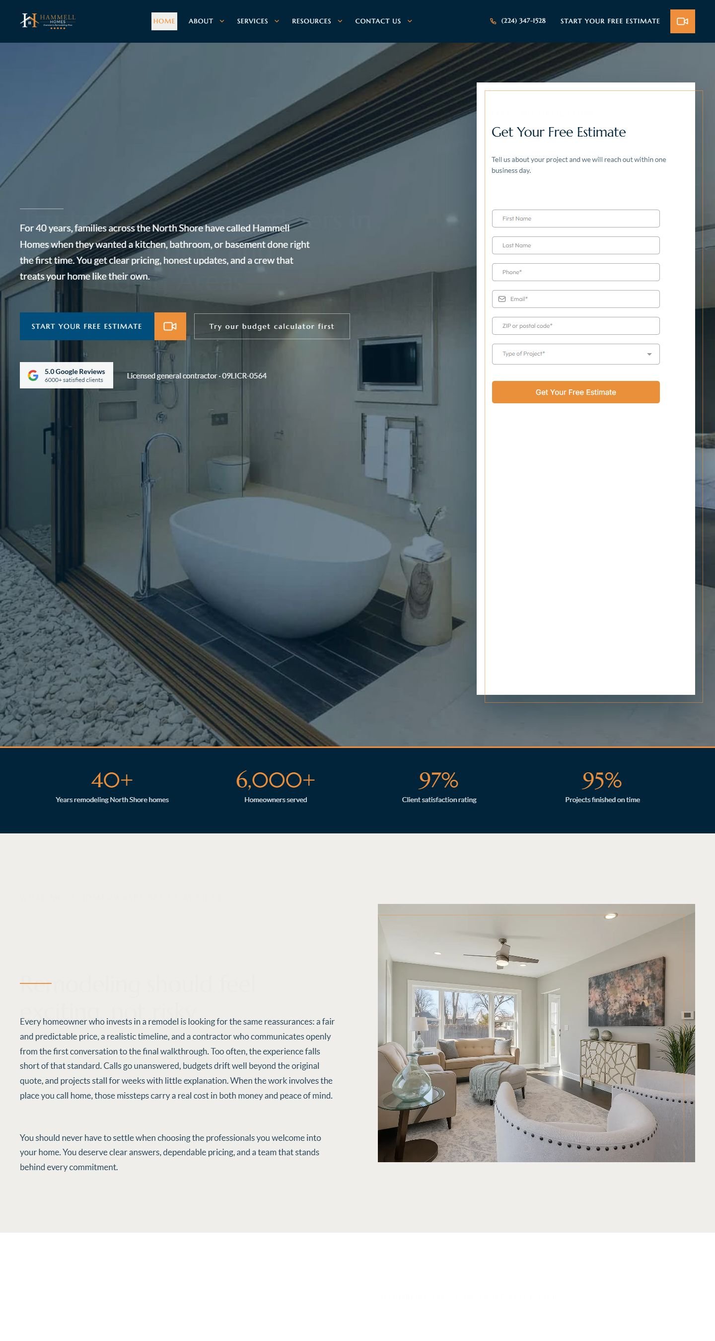 Hammell Homes — homepage