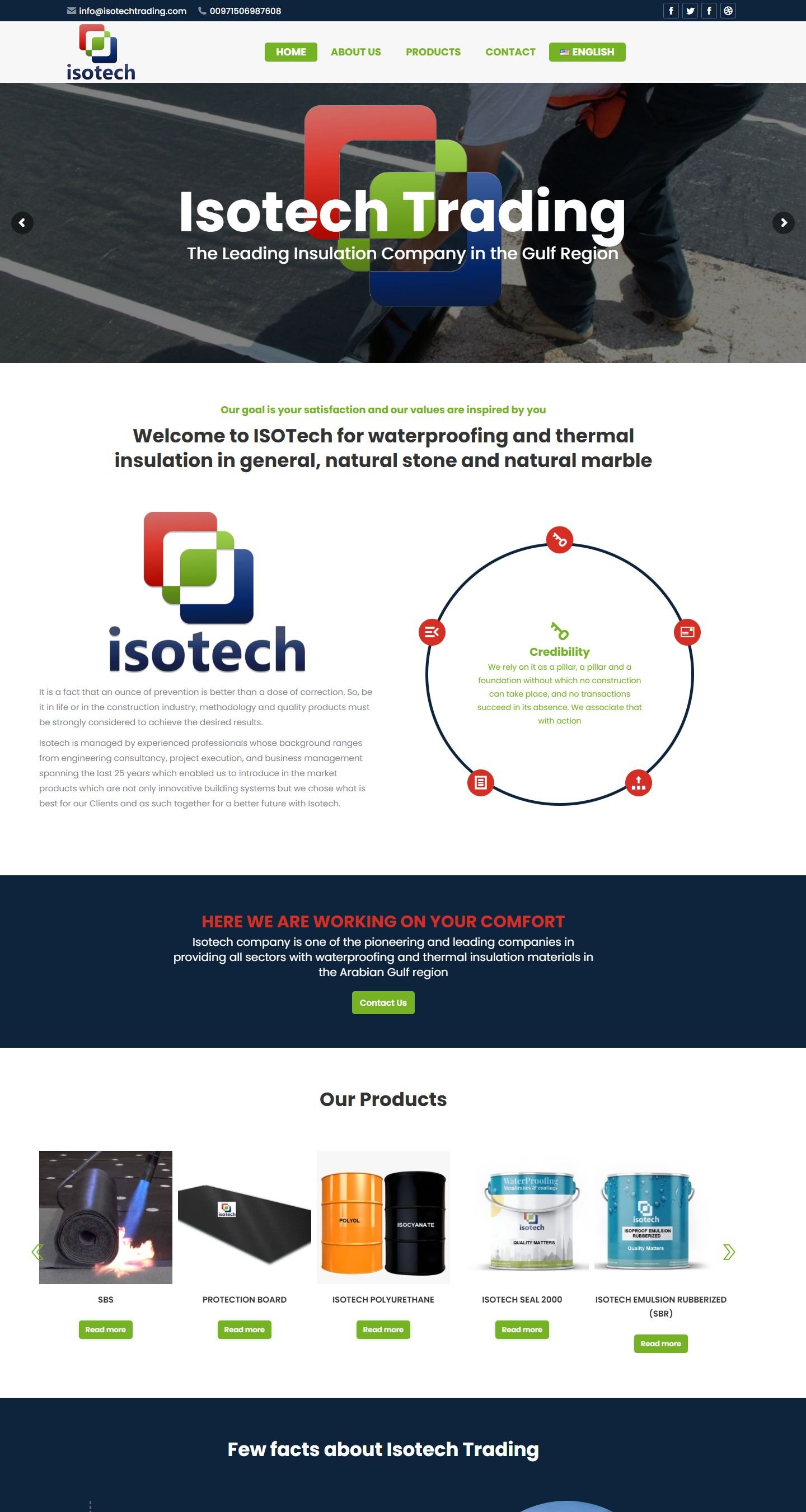 Isotech Insulation — homepage