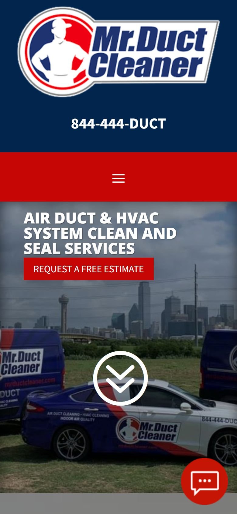 Mr. Duct Cleaner — mobile