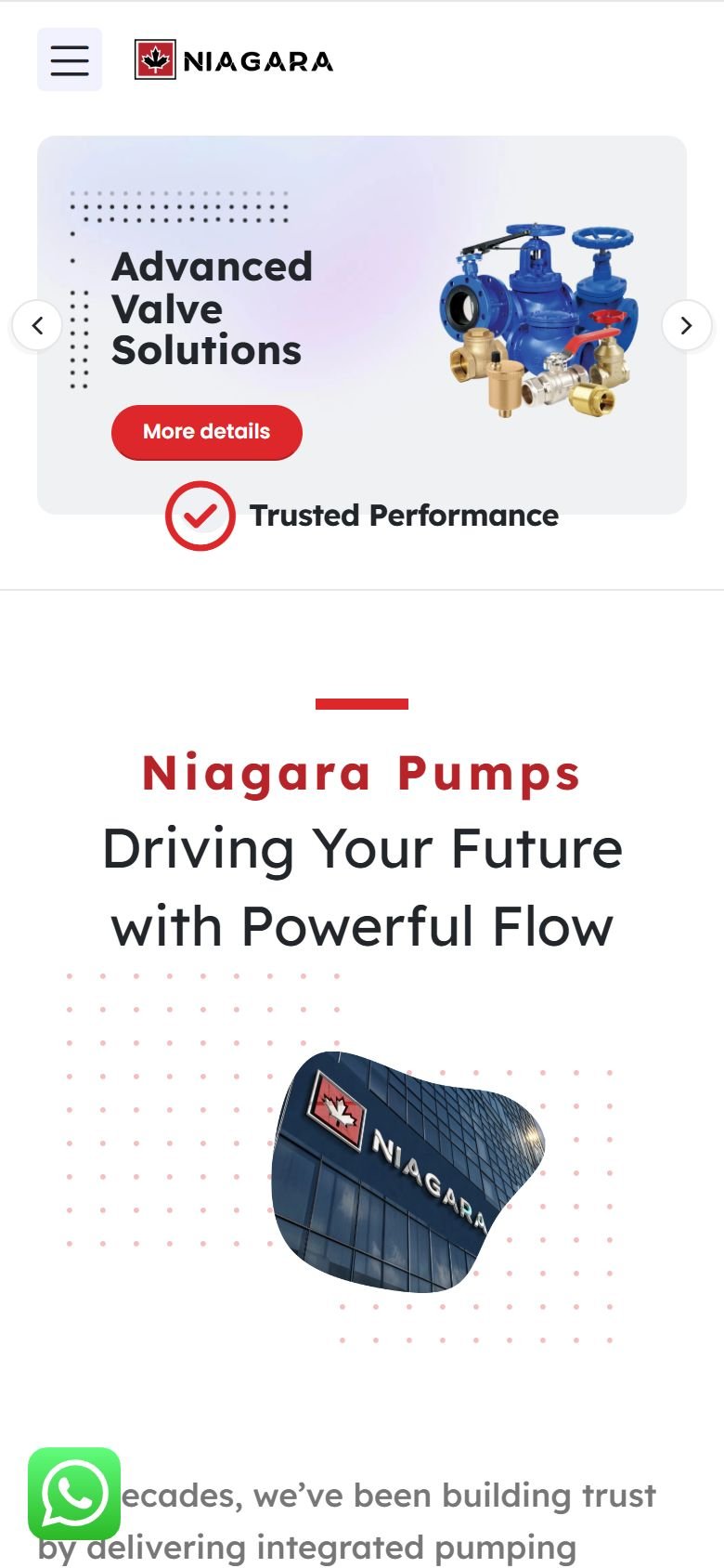 Niagara Pumps — mobile