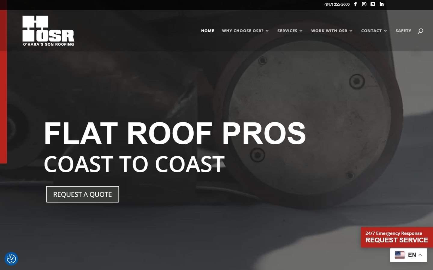 O'Hara's Son Roofing — website