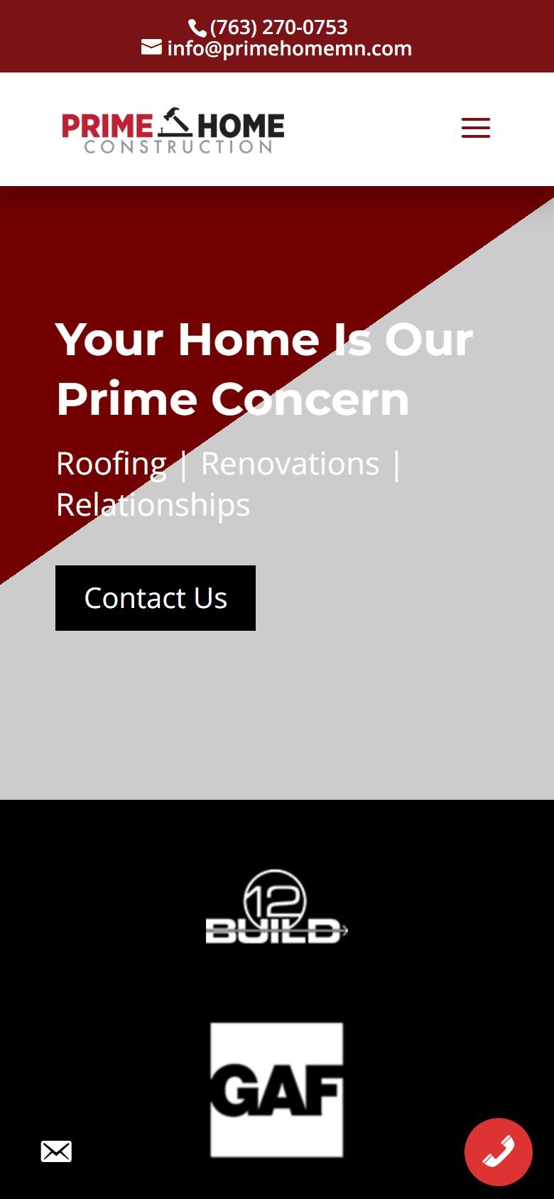 Prime Home Construction — mobile