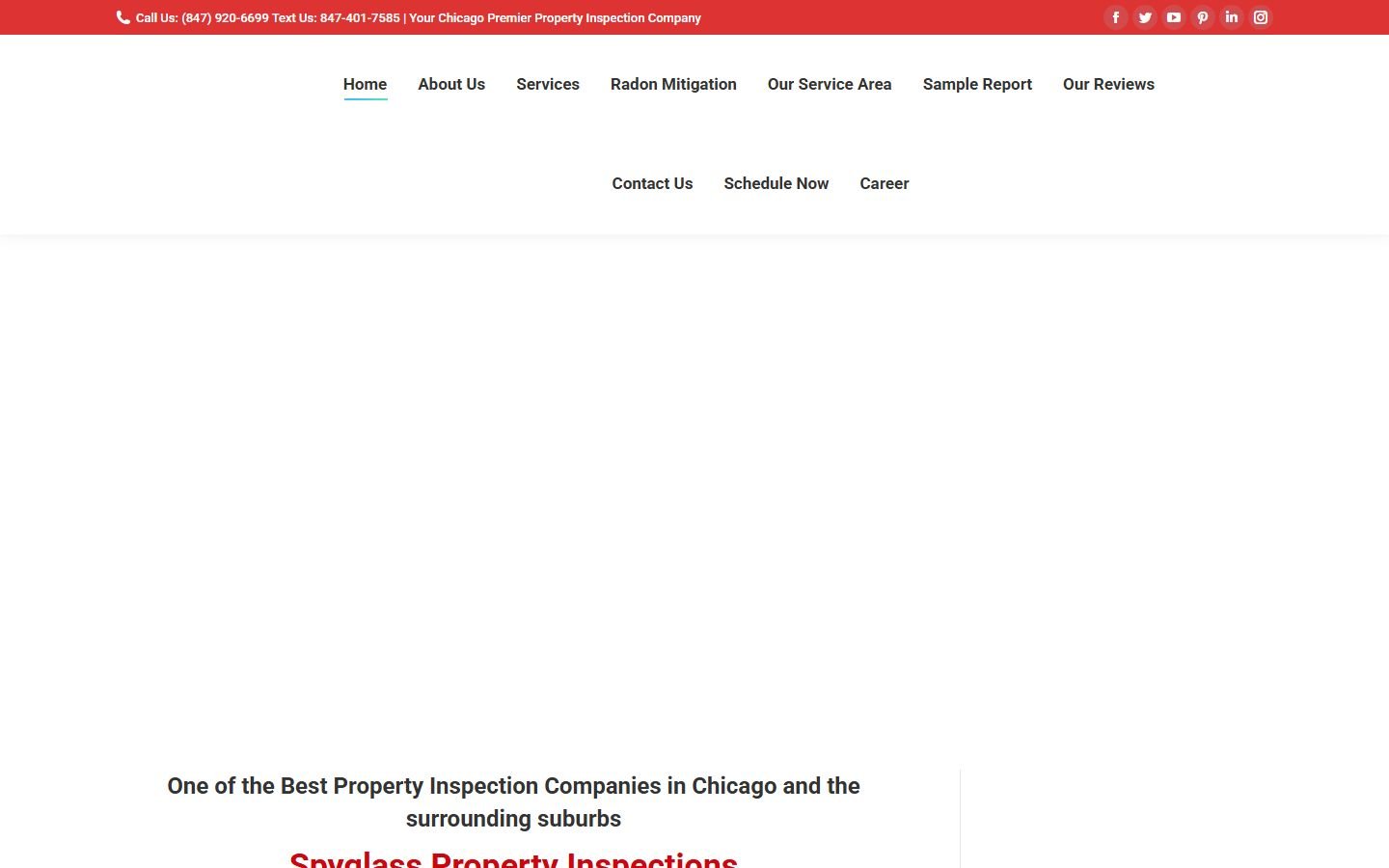Spyglass Property Inspections — website