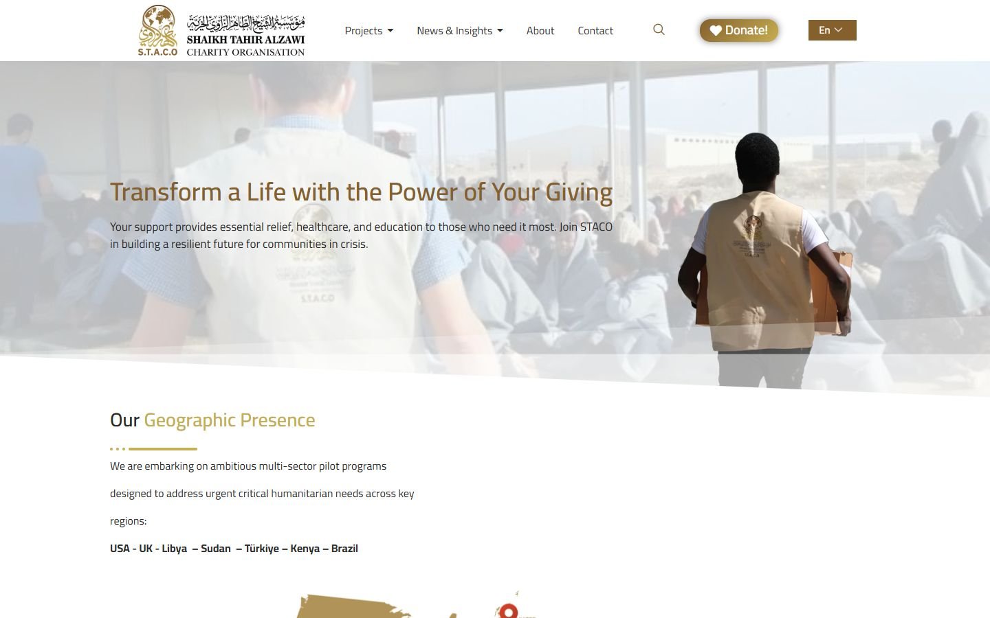 Al Zawi Foundation — website