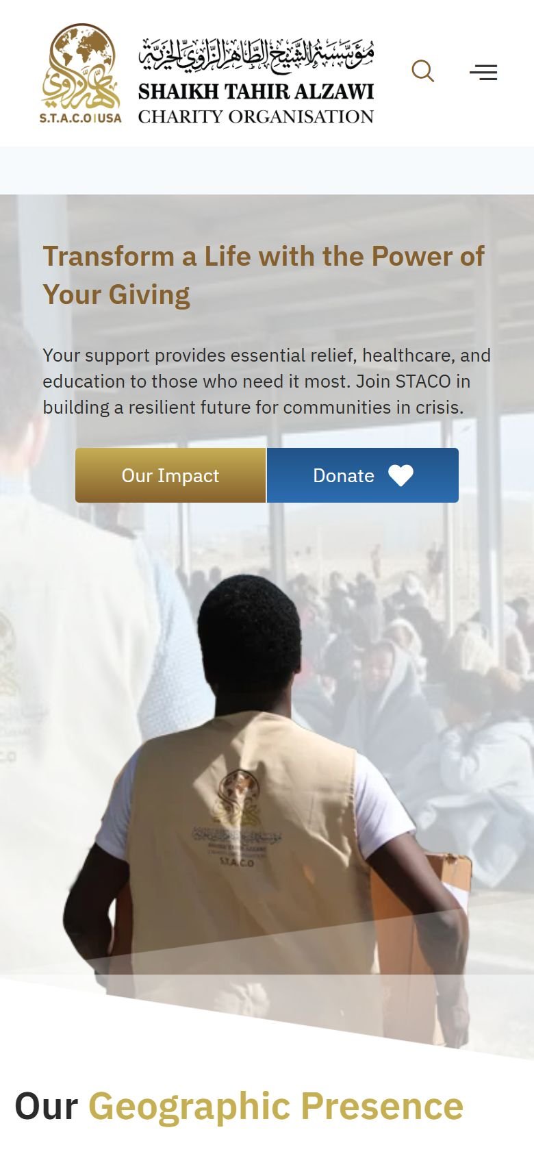 Al Zawi Foundation USA — mobile